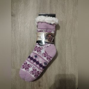 Girls Sherpa Fleece Socks